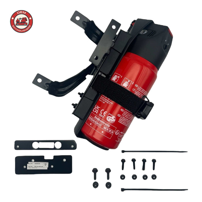 Porsche 997991 OEM Fire Extinguisher Kit