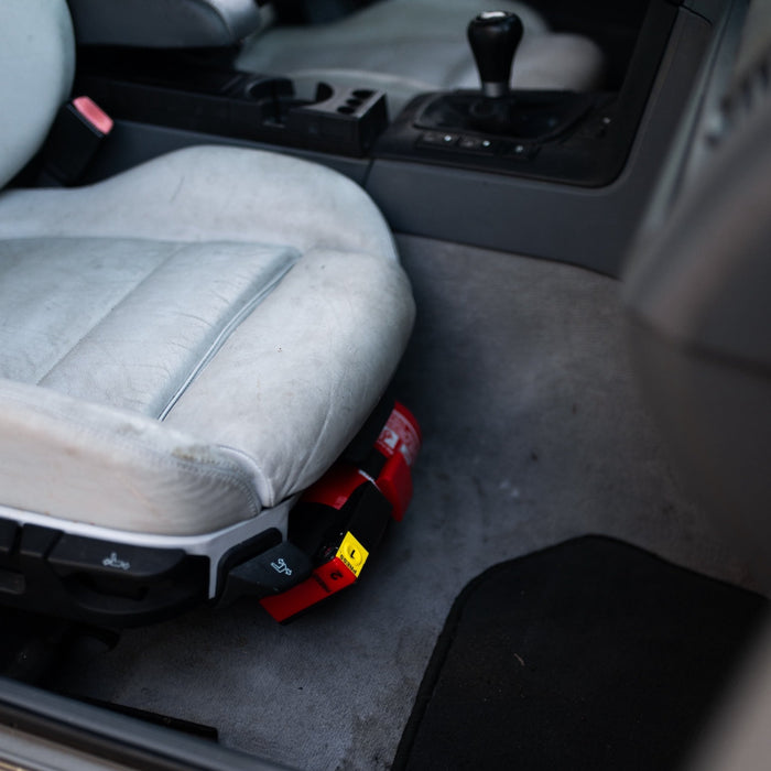 BMW E36 OEM Fire Extinguisher Kit (E36 M and non M) - OEMExtinguishers