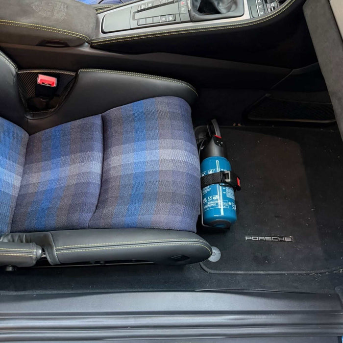 Porsche 991, 992 and 918 OEM Fire Extinguisher kit for LWBS - OEMExtinguishers