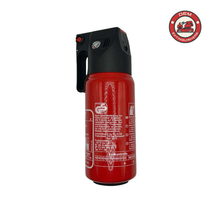 Bare BMW Branded 1 Kg Fire Extinguisher - OEMExtinguishers