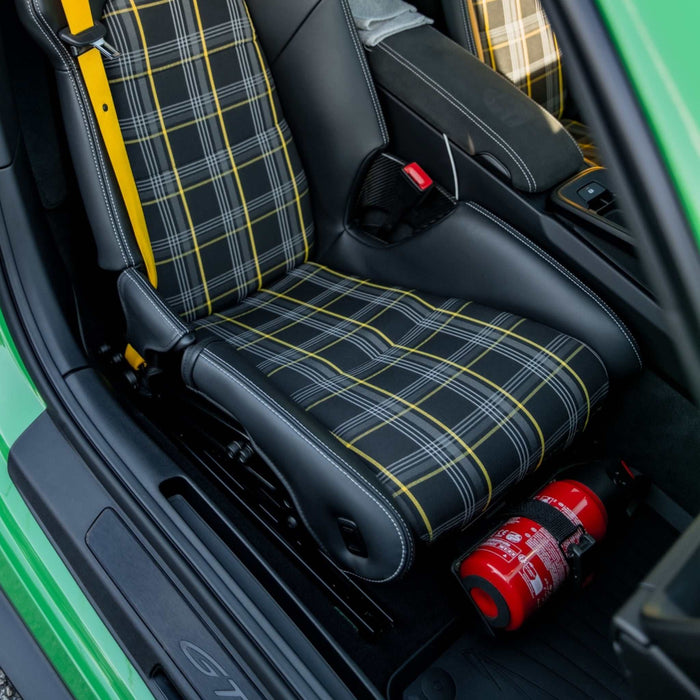 Porsche 991, 992 and 918 OEM Fire Extinguisher kit for LWBS - OEMExtinguishers
