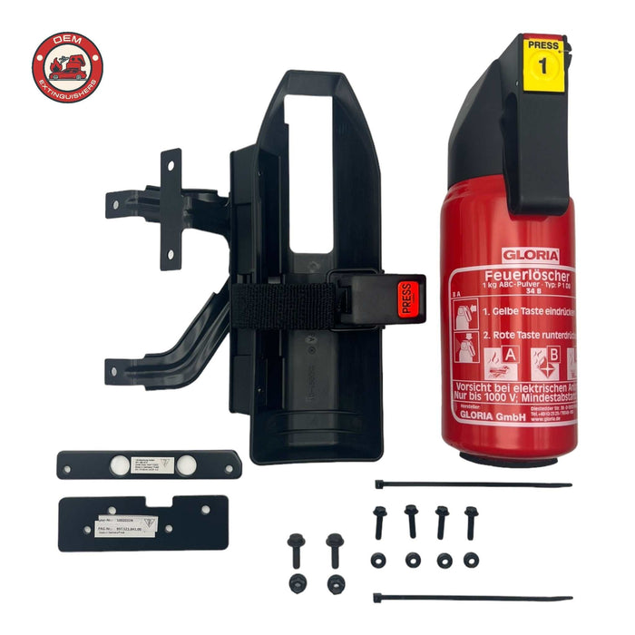 Porsche 997991 OEM Fire Extinguisher Kit