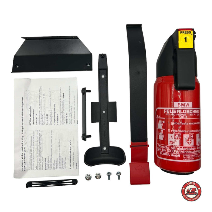 BMW Z3 M and Non M OEM Fire Extinguisher Kit - OEMExtinguishers
