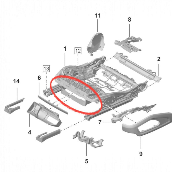 Porsche 992 Sport Seat Fire Extinguisher Kit - OEMExtinguishers