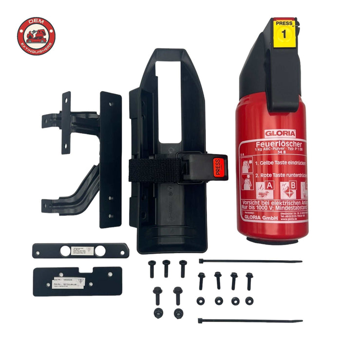 Porsche 997991 OEM Fire Extinguisher Kit