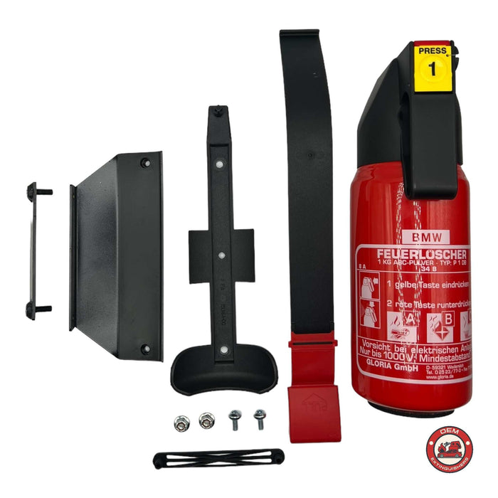 BMW Z3 M and Non M OEM Fire Extinguisher Kit - OEMExtinguishers