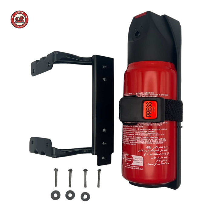 Porsche 991, 992 and 918 OEM Fire Extinguisher kit for LWBS - OEMExtinguishers