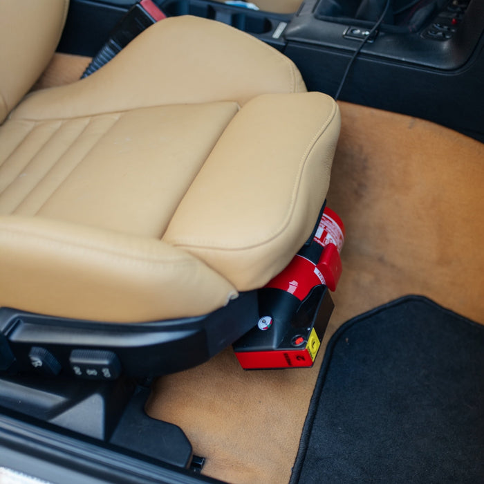 BMW E36 OEM Fire Extinguisher Kit (E36 M and non M) - OEMExtinguishers