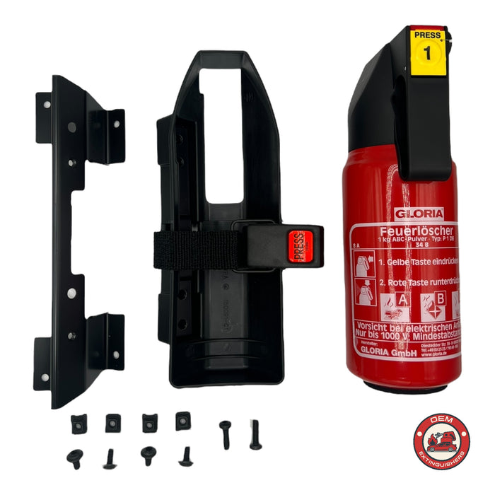 Porsche SUV OEM Fire Extinguisher Kit (Cayenne or Macan)