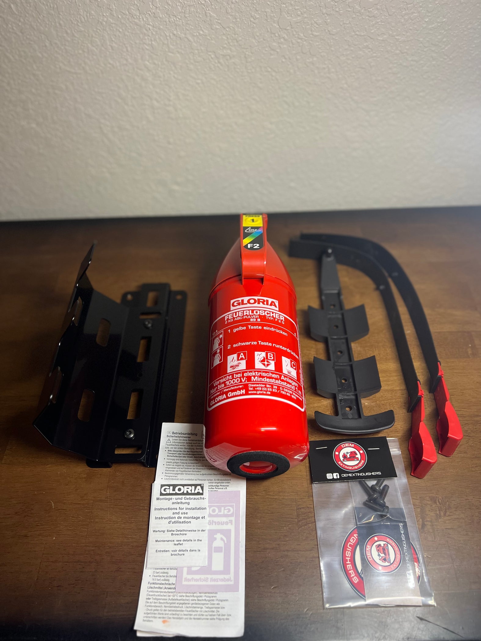 BMW M4 GTS OEM Fire Extinguisher Kit — OEMExtinguishers