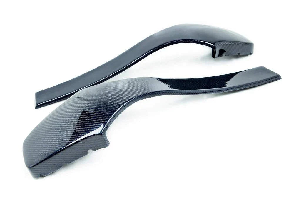 Eventuri F8X carbon fiber seat back covers for BMW interior enhancement