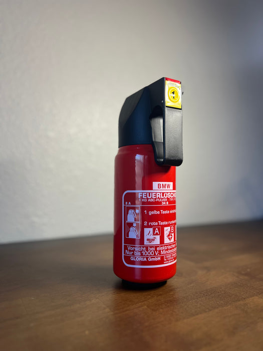 Bare BMW Branded 1 Kg Fire Extinguisher