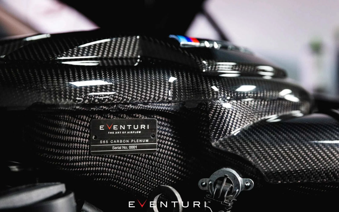 Eventuri E9X M3 Gloss Carbon Fiber Inlet Plenum EVE-E9X-CF-PLM
