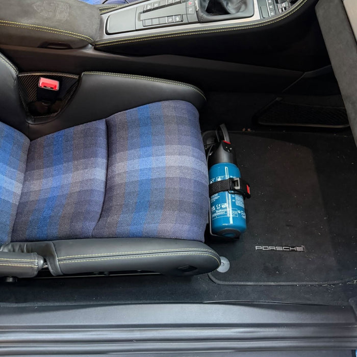 Porsche 991, 992 and 918 OEM Fire Extinguisher kit for LWBS
