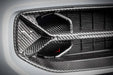 Eventuri G87 M2 matte carbon fiber air intake scoop installed on BMW grille