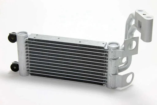 CSF E9X M3 transmission oil cooler with high-performance core and plug-and-play design