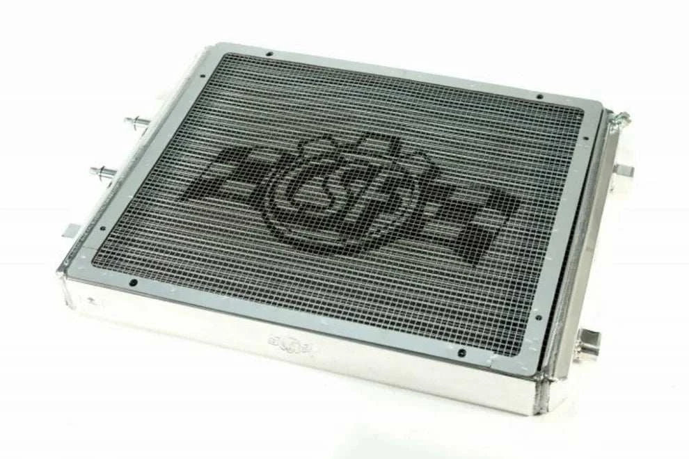 CSF F8X Heat Exchanger (Silver) w/RockGuard #8075