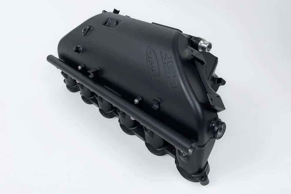 CSF G8X "Level Up" Charge Air Cooler Manifold (Black) #8233B