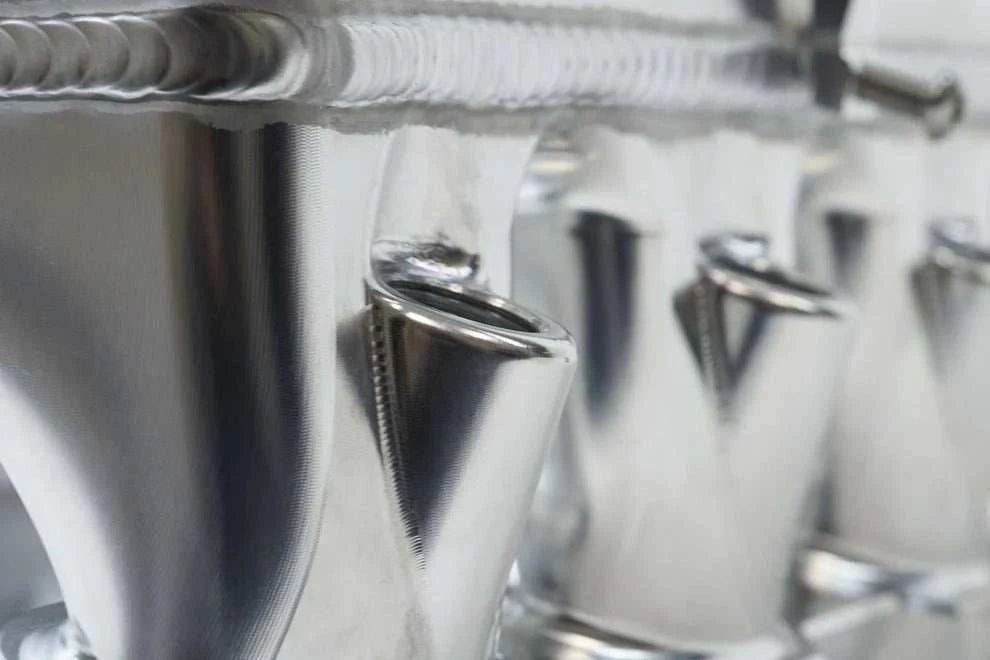 CSF G8X "Level Up" Charge Air Cooler Manifold (Black) #8233B