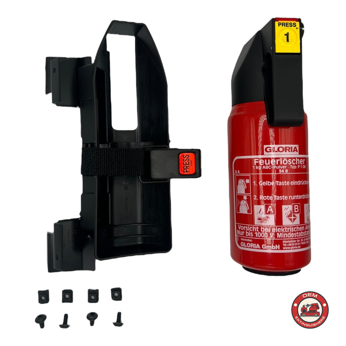 Porsche SUV OEM Fire Extinguisher Kit (Cayenne or Macan)