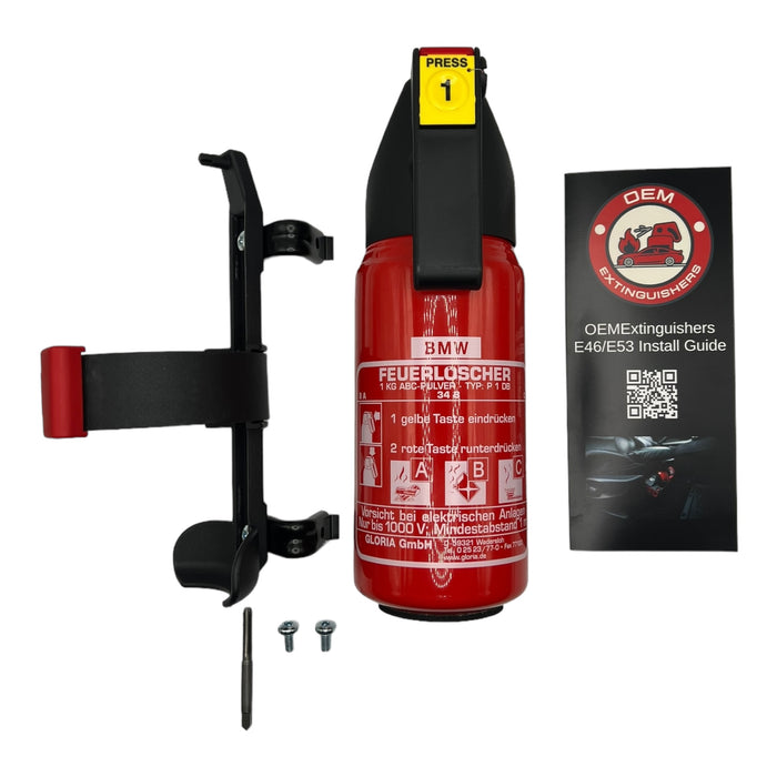 BMW E46 Genuine Fire Extinguisher Kit