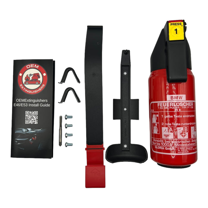 BMW E46 Genuine Fire Extinguisher Kit