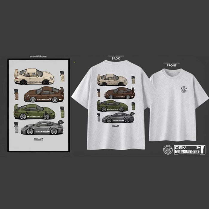 OEMExtinguishers Porsche Generation T-Shirt