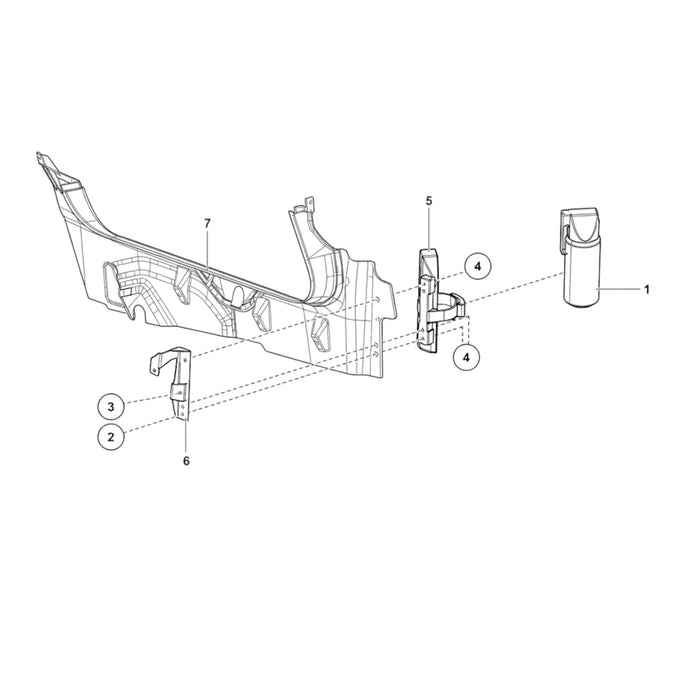 Lamborghini Aventador OEM Fire Extinguisher Kit