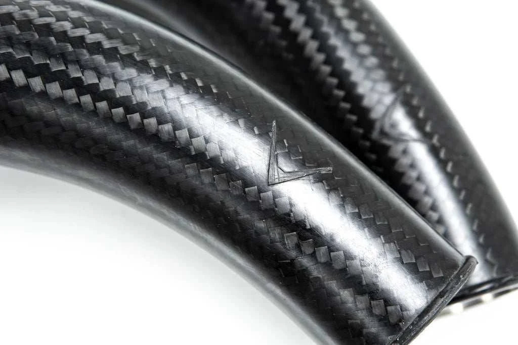 Eventuri F8X Carbon Fiber Charge Pipes (Matte) EVE-S55-CF-CHG