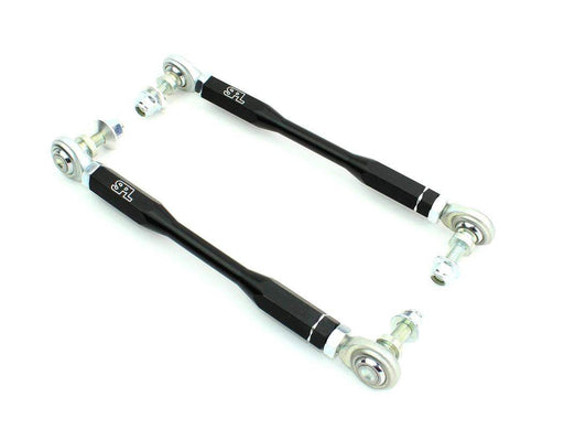 SPL Parts adjustable front endlinks for BMW F8X/G8X M2 M3 M4 with Teflon lined FK bearings and Chromoly studs