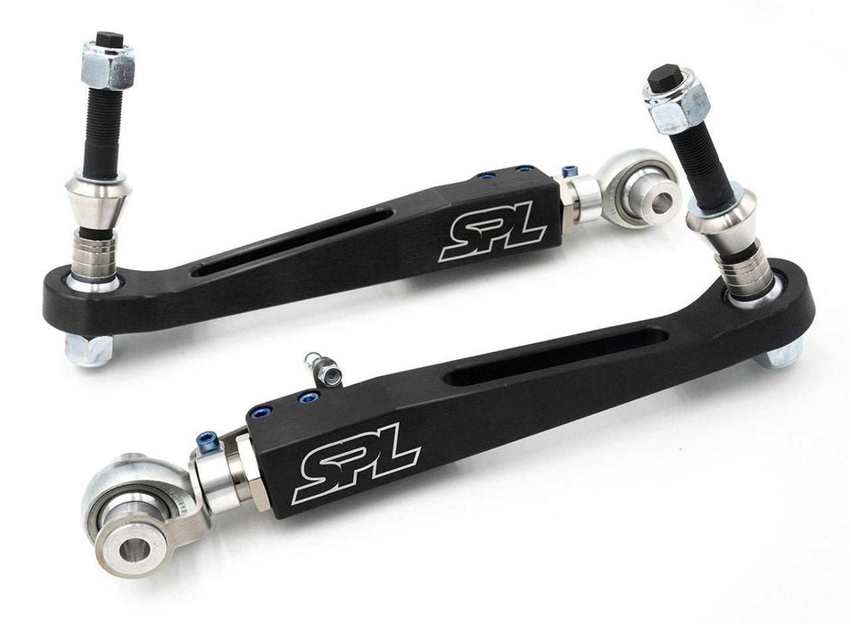 SPL Parts F8X front lower control arms for BMW M2/M3/M4 with adjustable camber and track width