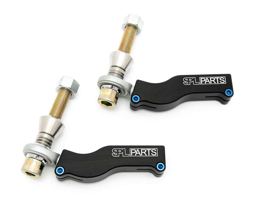 BMW E9XE8X adjustable front tie rod ends by SPL Parts with billet aluminum and stainless steel components